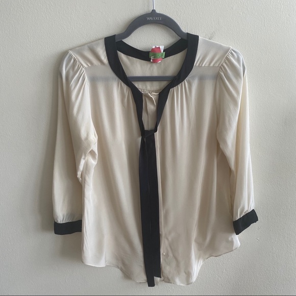babaton silk shirt